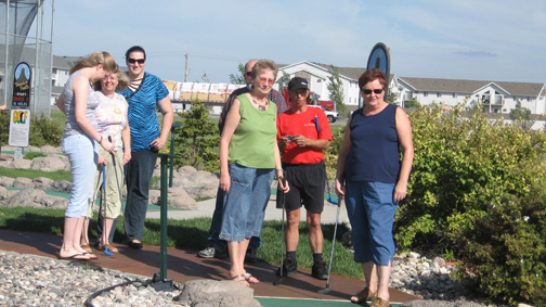 Minigolf at Thunder Road